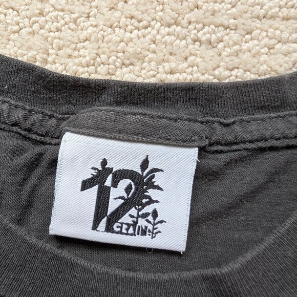 Sam Flores Tiger Baby Upper Playground Original 12 Grain T-shirt Women's Small - Picture 3 of 7